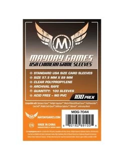 Mayday: 57,5mm X 89mm: USA Chimera Game Size (100 Stuks)