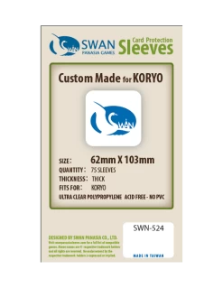 Swan: 62mm X 103mm: Sleeves Koryo Thick (75)