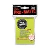 Ultra Pro 66mm X 91mm Pro-Matte Bright Yellow -Speelgoed Winkel 66mm x 91mm pro matte bright yellow