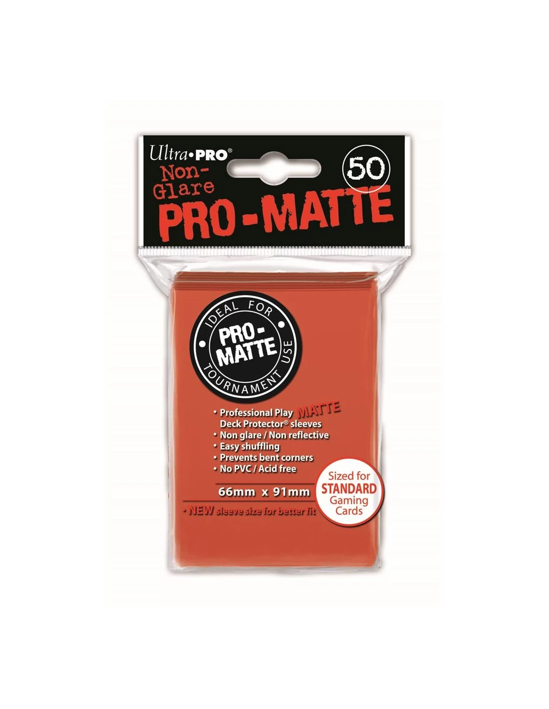 Ultra Pro 66mm X 91mm Pro-Matte Peach 3 Ultra Pro 66mm X 91mm Pro-Matte Peach