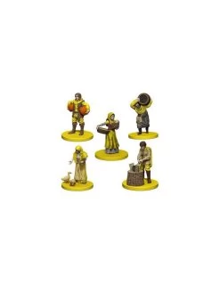 Mayfair Games Agricola: Agricola Game Expansion: Yellow (5 Figures)