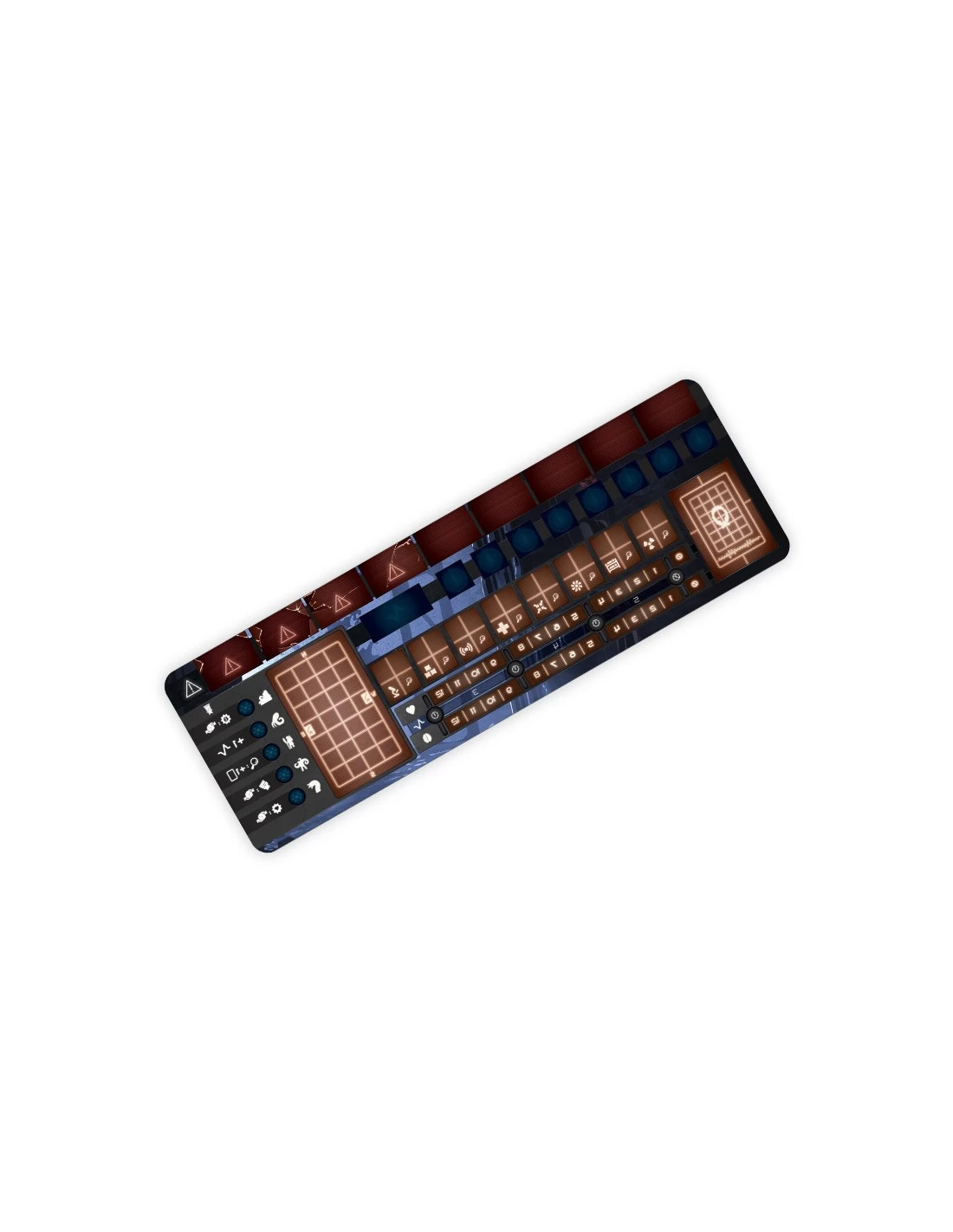 Alone - Hero Neoprene Playmat 3 Alone - Hero Neoprene Playmat