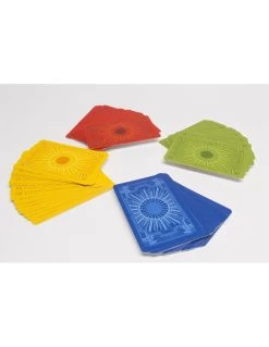 Blanco Speelkaarten Met Gekleurde Achterkant 60x90 Mm