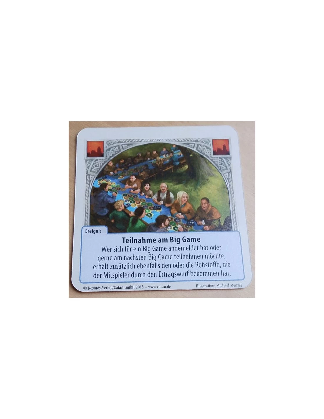 Kosmos CATAN - Das Duell - Sonderkarten 2015: Teilnahme Am Big Game Spiel 3 Kosmos CATAN - Das Duell - Sonderkarten 2015: Teilnahme Am Big Game Spiel