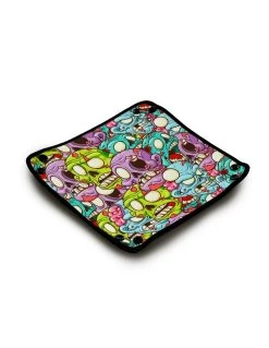Dice Tray - Zombie Head Pattern