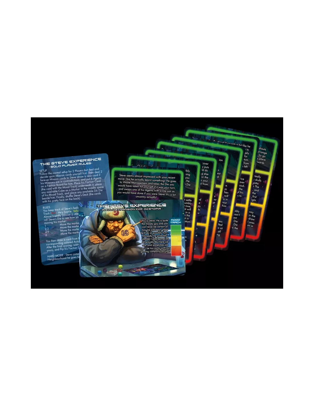 Dicetopia: Solo Expansion – The Steve Experience (Engels) 3 Dicetopia: Solo Expansion – The Steve Experience (Engels)