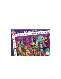 Djeco OBSERVATION PUZZLE - In A Video Game - 200 Pcs