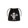 Dwarven Black & White Dice Bag -Speelgoed Winkel dwarven black white dice bag