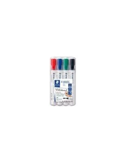 Etui Whiteboard Markers (4) (rood, Blauw, Groen, Zwart)