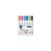 Etui Whiteboard Markers (6) (oranje, Roze, Lichtblauw, Blauw, Groen, Zwart) -Speelgoed Winkel etui whiteboard markers 6 oranje roze lichtblauw blauw groen zwart