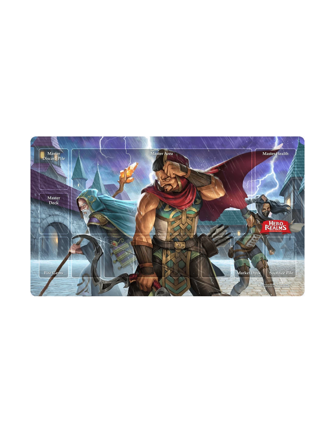 Hero Realms Playmat: Relentless Storm 3 Hero Realms Playmat: Relentless Storm