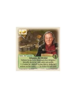 Schmidt Spiele Die Fursten Von Catan: Sonderkarte 2011 – Johannes, Der Advokat (DE)