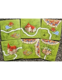 Onderzetters Carcassonne 4