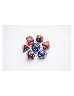 Gamegenic POLYDICE Galaxy Series Mars RPG Dice Set