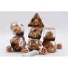 Polyhedral Dice Set Dino Fossil (7) -Speelgoed Winkel polyhedral dice set dino fossil 7
