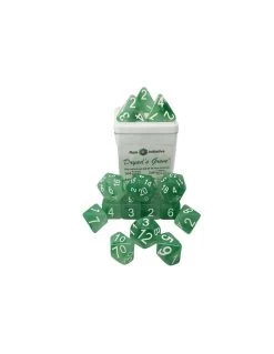 Polyhydral Diceset - 15 Dice: Dryad's Grove