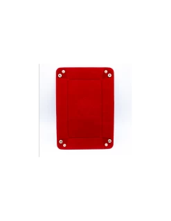Rectangle Dice Tray Red