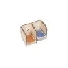 Stacking Tabletop Card Holder - Mini 2 Tray 1 Stacking Tabletop Card Holder - Mini 2 Tray -Speelgoed Winkel stacking tabletop card holder mini 2 tray