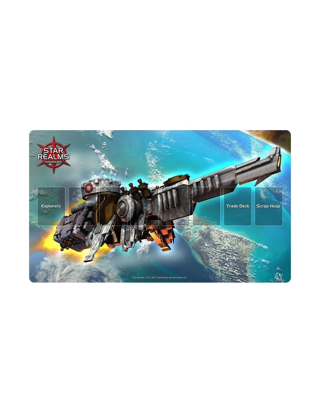 Star Realms Destroyer Mech Playmat 3 Star Realms Destroyer Mech Playmat