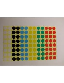 Stickervel Stippen 8mm