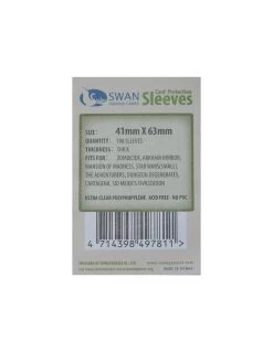 Swan: 41mm X 63mm: Sleeves Thick (100 Stuks)