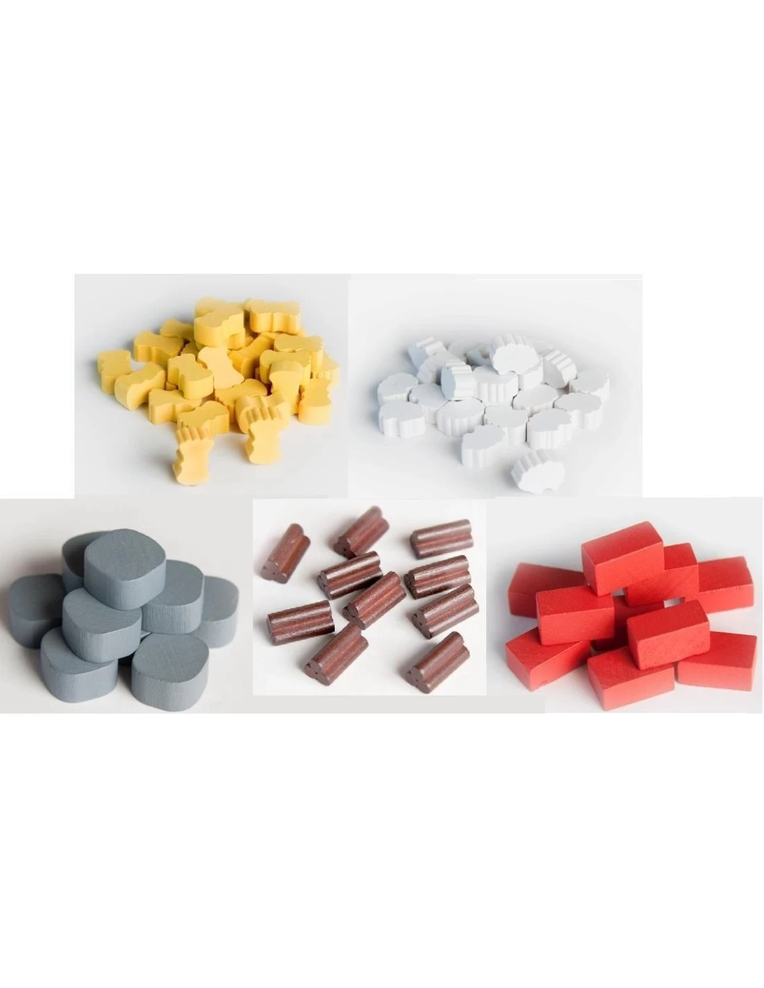 Yucatan Fiches Set (3-4 Spelers) 3 Yucatan Fiches Set (3-4 Spelers)